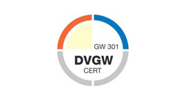 DVGW-zertifiziert: GW 301